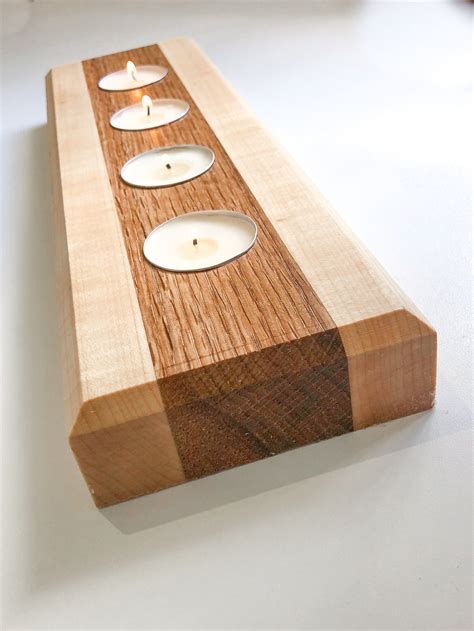 Timber Candle Holders Au