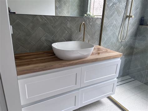 Timber Slab Vanity Top