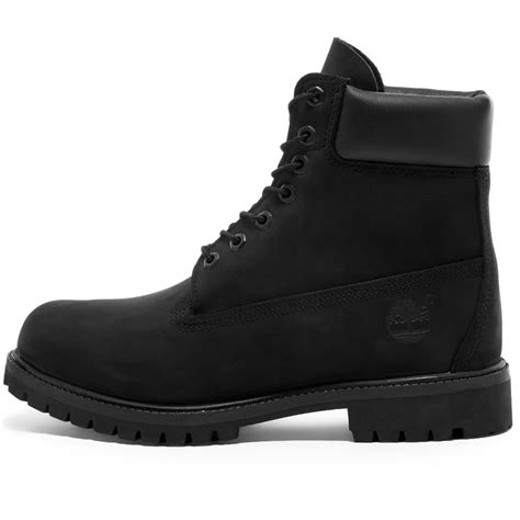 timberland boots all black