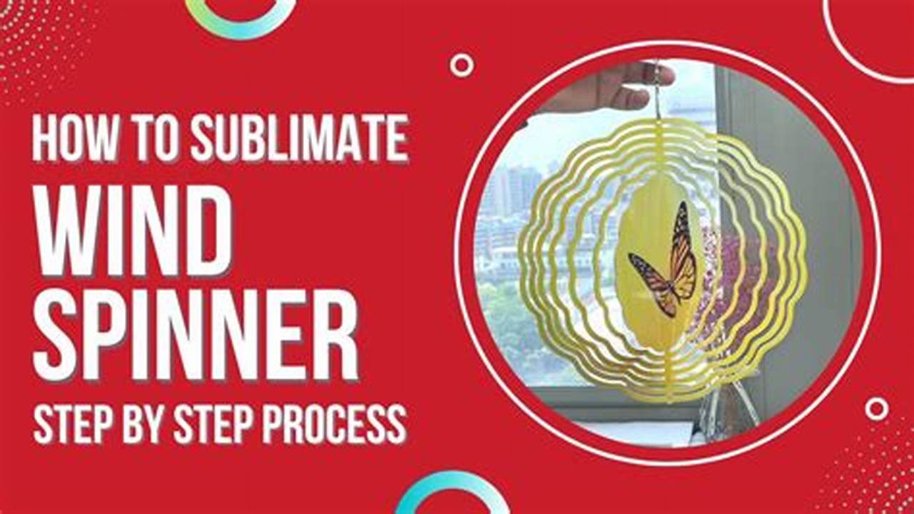 Unlock Vibrant Wind Spinners: Master Time and Temp for Sublimation Success