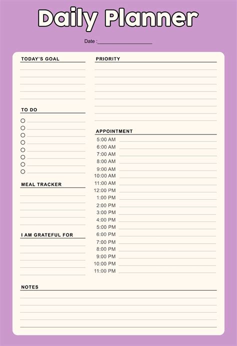 Time Management Planner Printable: A Must-Have Tool In 2023