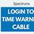 time warner cable login