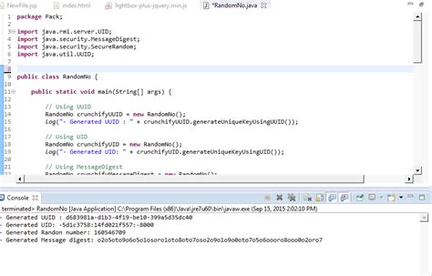 Time Based Unique Id Java