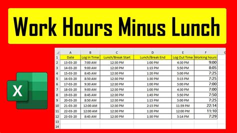time calculator work hours with lunch
