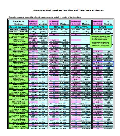 time card calculator free download