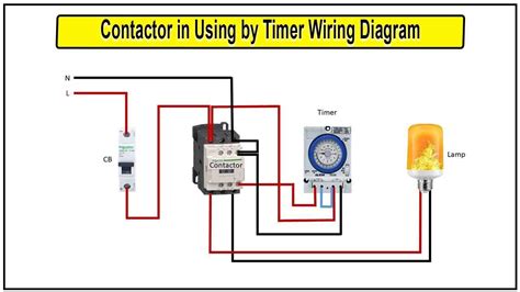 Time Clock Contactor Wiring Diagram