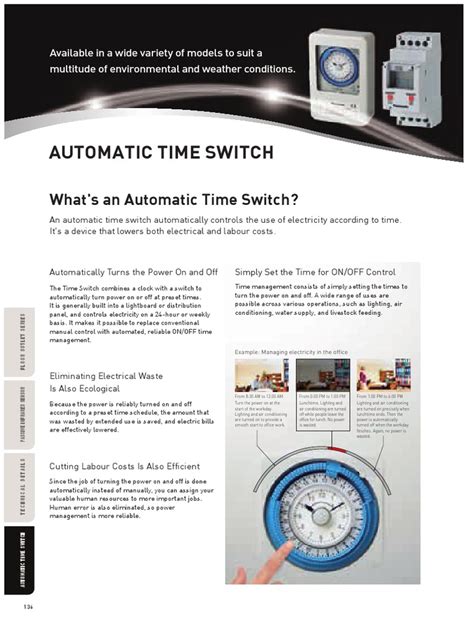 Time Clock With Override Switch Diagram