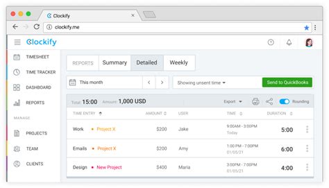 Time Clock With Quickbooks Integration