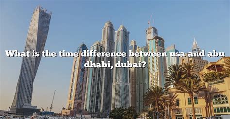 time difference between usa and dubai