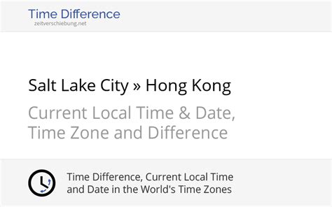 time difference salt lake city and london