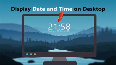 Time Display For Desktop