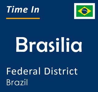 time in brasilia brazil