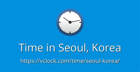 time in korea right now
