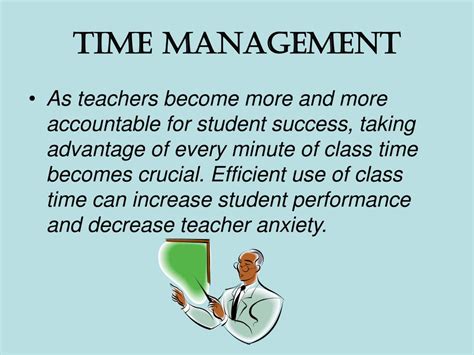 Time Management In Classroom Slideshare
