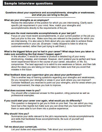 Time Management Job Interview