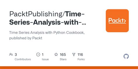 time series analysis with python cookbook github