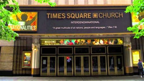 time square church live today