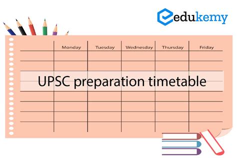 Time Table For Upsc Preparation 2020
