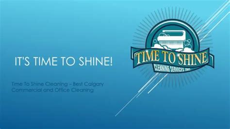 time to shine cleaning services