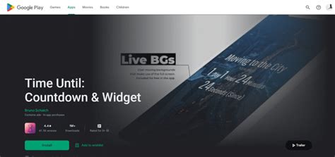 Time Until Countdown App