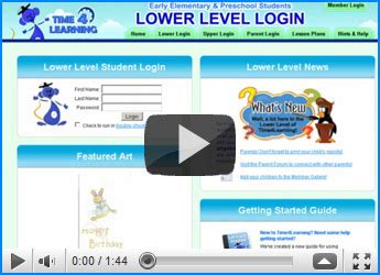 time4learning curriculum student login