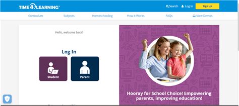 time4learning login for parents