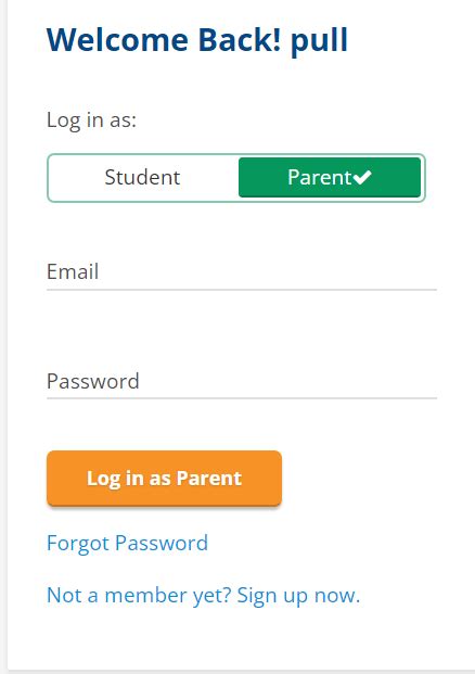 time4learning parent login access