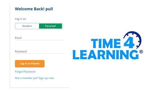 time4learning students log