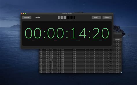Timecode Clock Display