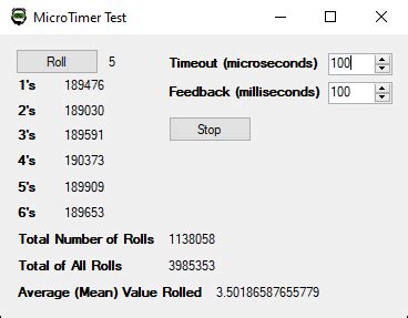Timer C# Microseconds