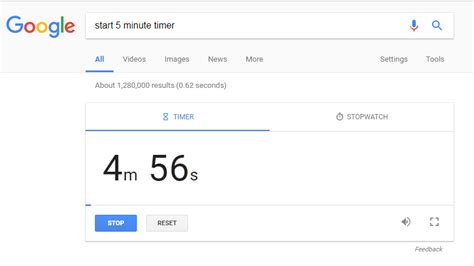 timer clock online google