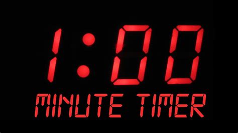 timer countdown 1 minute