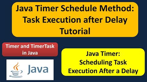 Timer Java Delay