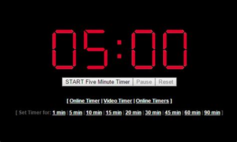 timer online stopwatch 1 hour