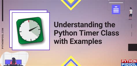 Timer Python Class