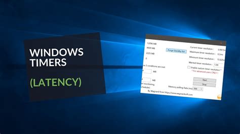timer resolution for windows 10