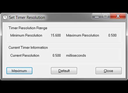 timer resolution lucas hale