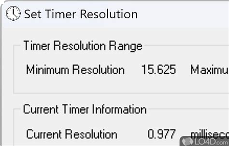 timer resolution or islc for windows 10