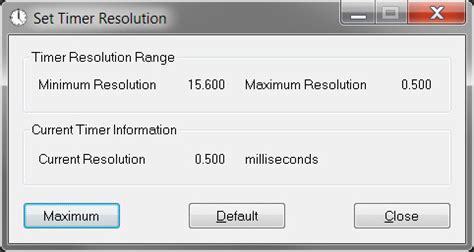 timer resolution v2