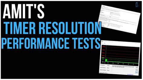 timer set resolution performance