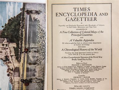 times encyclopedia and gazetteer