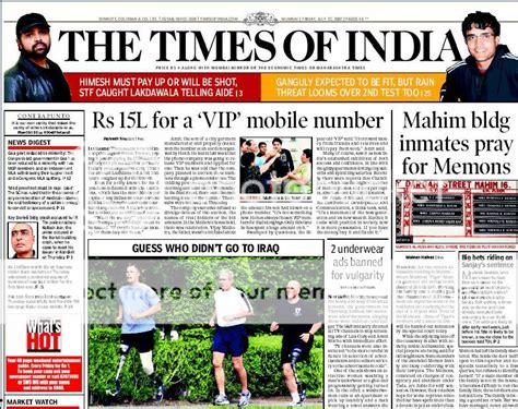 times of india headlines news today