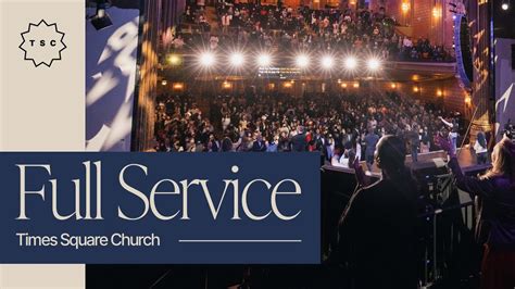 times square church sunday service