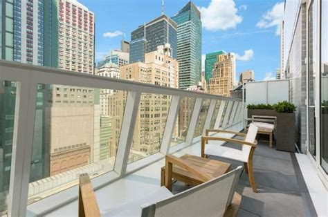 times square hotels with balcony and kitchen