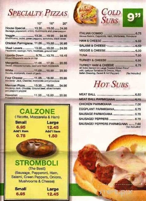 times square pizza melbourne fl menu