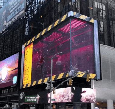 View Times Square Resident Evil References