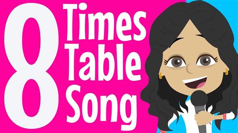 times table song 8 times table