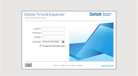 Timesheet Deltek Login