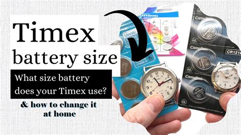 Timex Type C Battery Equivalent
