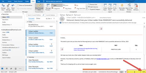 timing van de e-mail